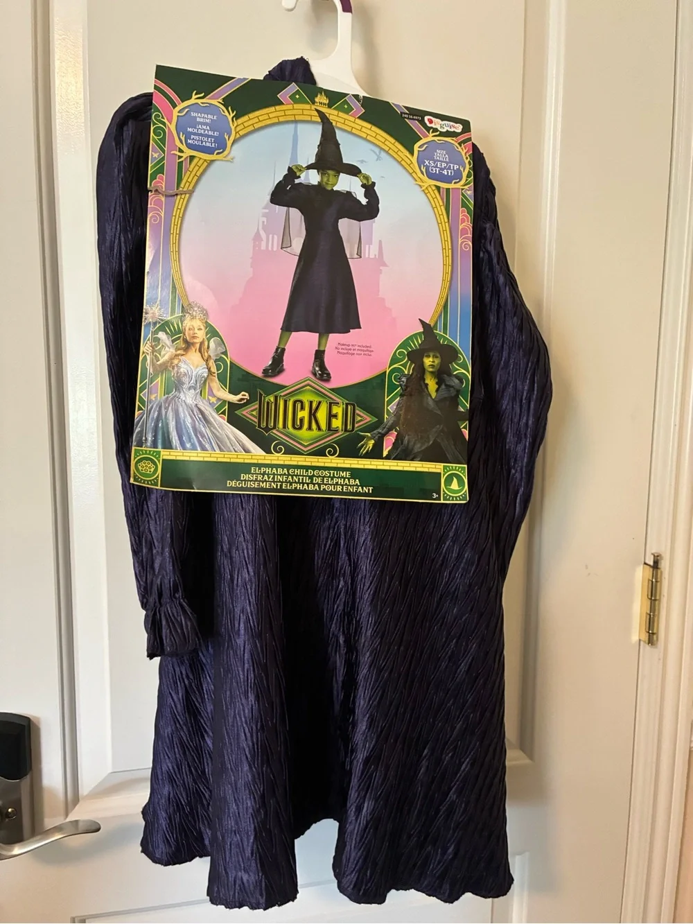 nwt wicked halloween costume 3T-4T kids